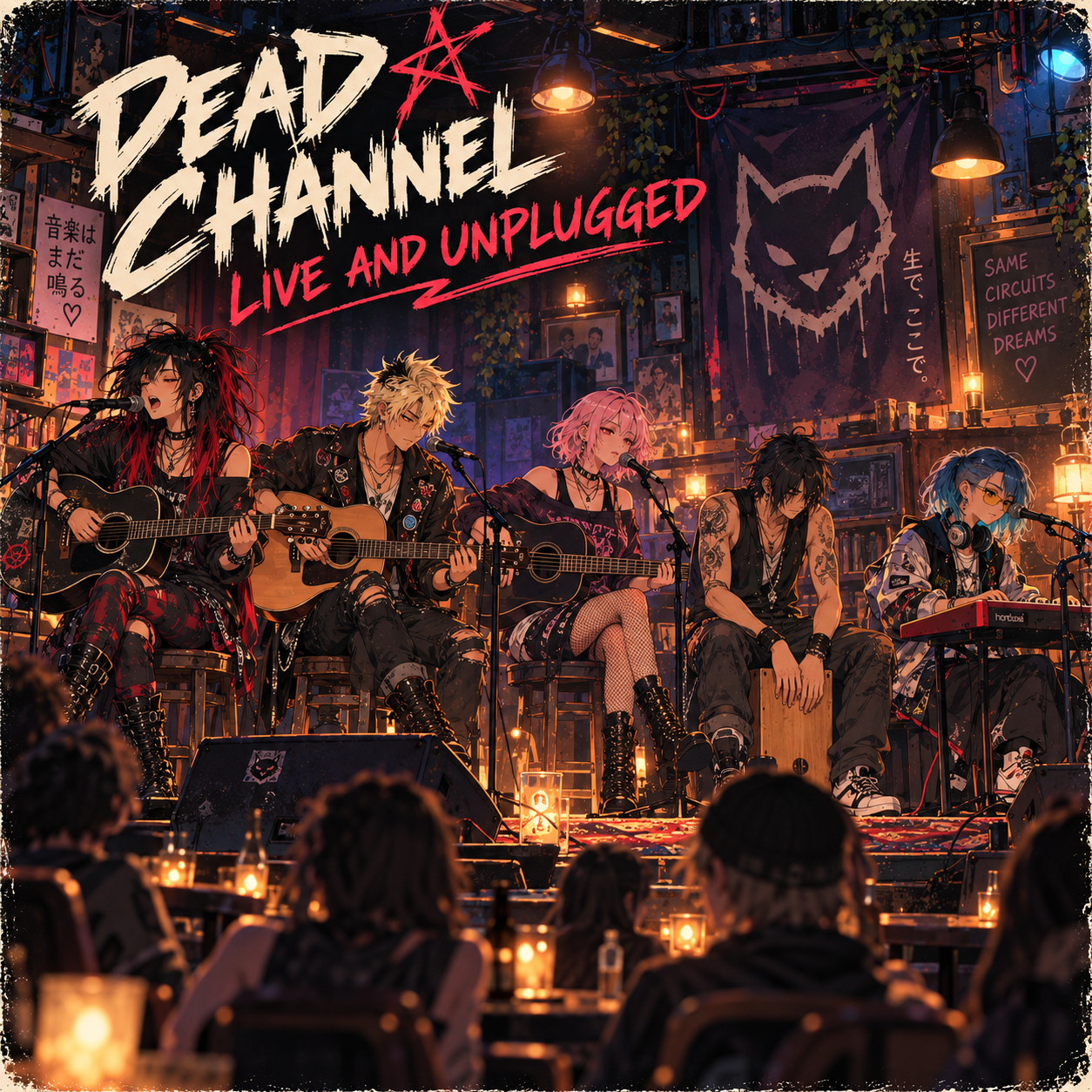 Dead Channel — Live and Unplugged front cover